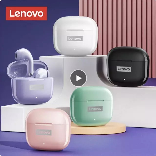 Lenovo LP40 TWS Wireless Earbuds Earphones Bluetooth Headphone Headset with mic