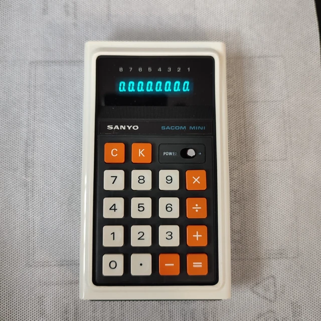 Calculadora Sanyo Cx-8003A