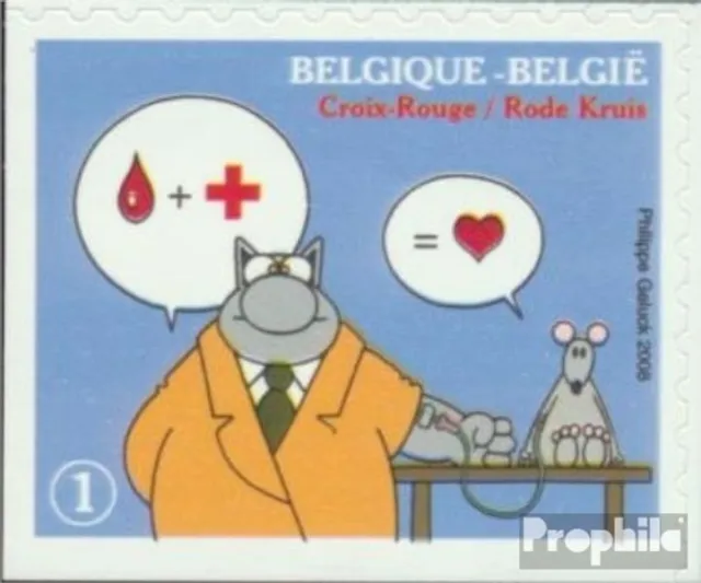 Belgique 3795El neuf 2008 Rouge Cross