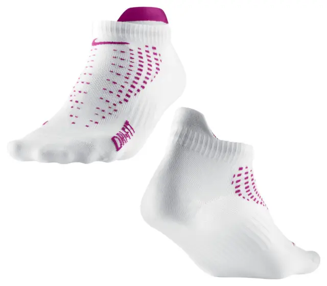 Nike Running Anti-Blister Low Cut Lightweight Socks Sx4469-153 Magenta S(4-6)