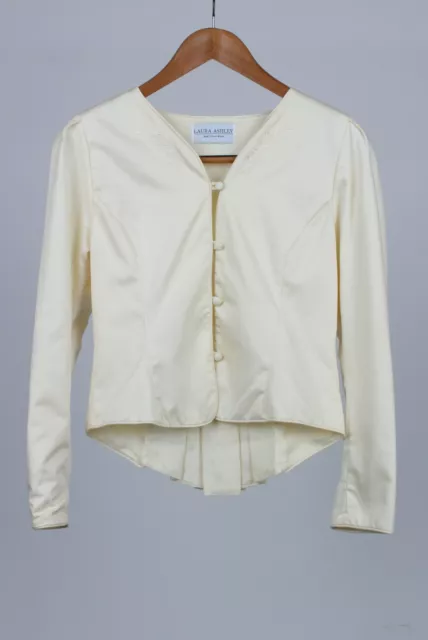 Laura Ashley Bridal Jacket, Size 10, 1997