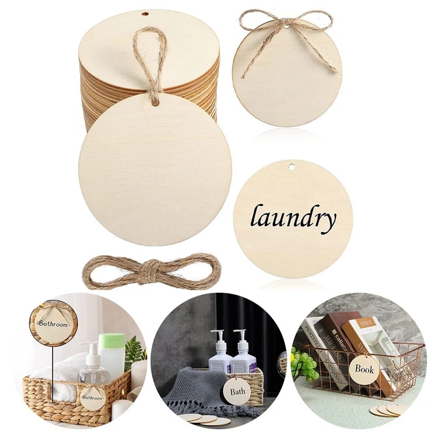 Lot De 10 Cercles Ronds En Bois Contreplaqué De 3 Mm (10 X 10 Cm, Sans Trou