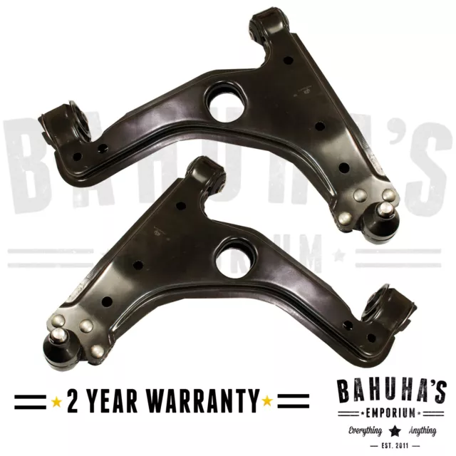 Vauxhall Astra H Mk5 Front Lower Wishbones Control Arms Pair Suspension