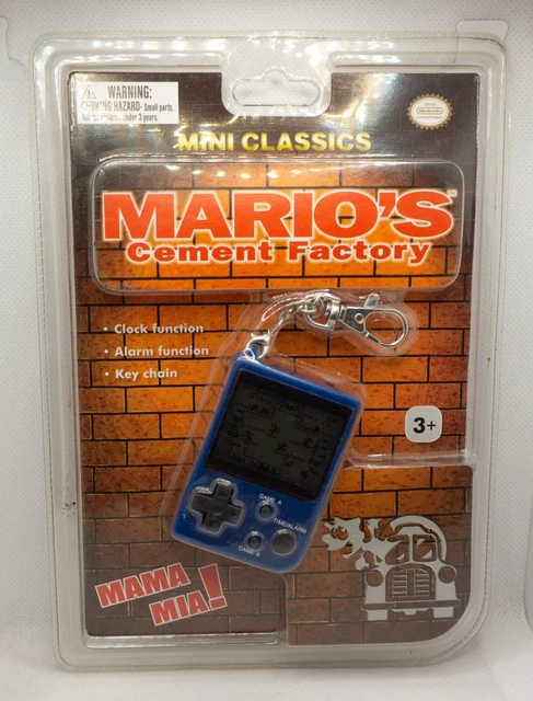 GAME & WATCH Mini Classics Mario's Cement Factory (Nintendo) 1998 EUR ...