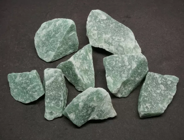 Aventurine Collection 1/2 Lb Natural Green Quartz Large Mica Mineral Specimens