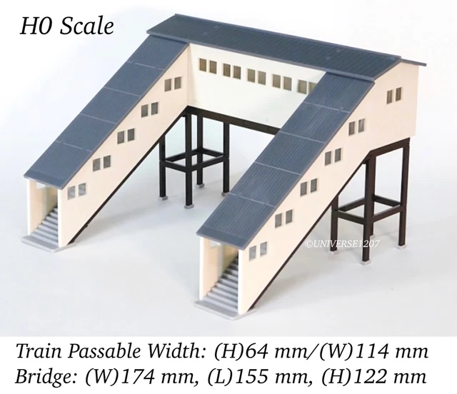 Kit Bâtiment Entrepôt Walthers H0 (1/87) - Arrière-plan Commercial - Réf 3184