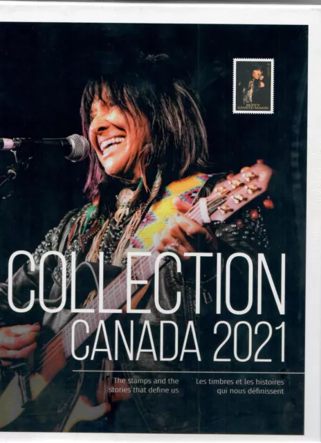 Canada Livre Des Timbres De L’annee 2021. Avec Ses Timbres Neufs Canada Livre Des Timbres De L’annee 2021. Avec Ses Timbres Neufs