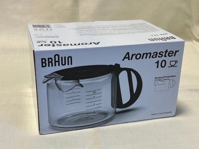 Ersatz-Kaffeekanne KFK 10 L von BRAUN Aromaster 10 OVP