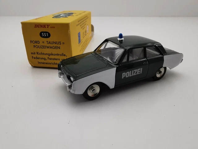 ATLAS DINKY TOYS 551 Ford Taunus Polizei #4860 EUR 29,00 - DE ATLAS DINKY TOYS 551 Ford Taunus Polizei #4860 EUR 29,00 - DE