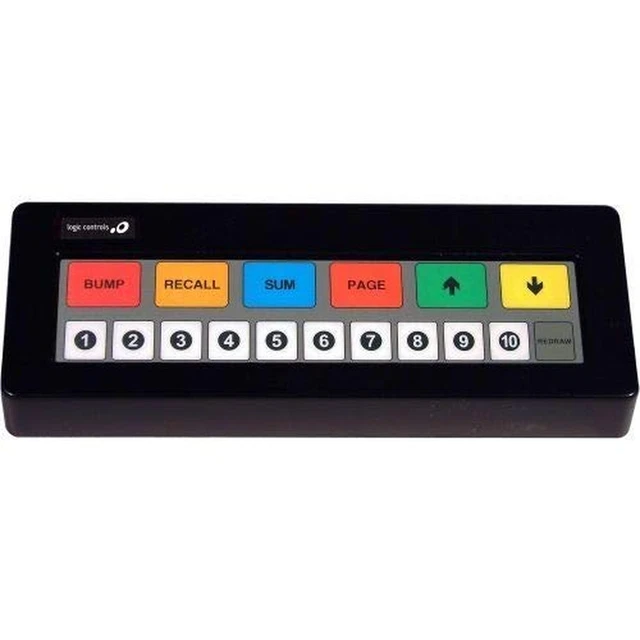 KB1700U-B-BK KB1700 Series 17 Key Programmable Keypad, USB, Legend Sheet B, Alde