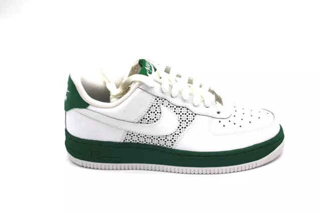 NIKE AIR FORCE 1 Grade School 314192-996 White/White-Pine Green Sneaker ...