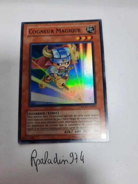 ♦Yu-Gi-Oh!♦  Cogneur Magique WC07-FR001 Super Rare