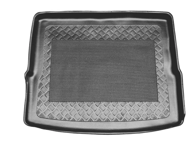 Tapis De Coffre OMAC Pour BMW X1 F48 (2015-2022) - Caoutchouc TPE Noir, Antidérapant, Imperméable - Protection Et Nettoyage Facile