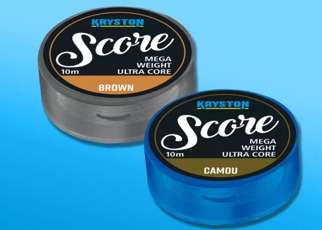 Kryston Score Mega Weight Ultra Core 10m Leadcore Lead Core Carp Forerunner