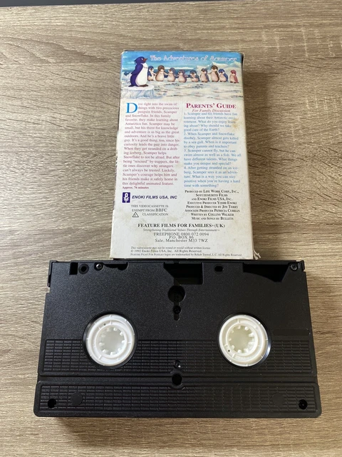 THE ADVENTURES OF Scamper (1992) E PAL VHS Video Tape £3.99 - PicClick UK