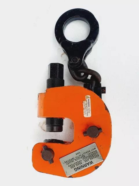RENFROE Scpa Piastra Sollevamento Morsetto 1.5 Ton, Sega Apertura: 3.2cm,