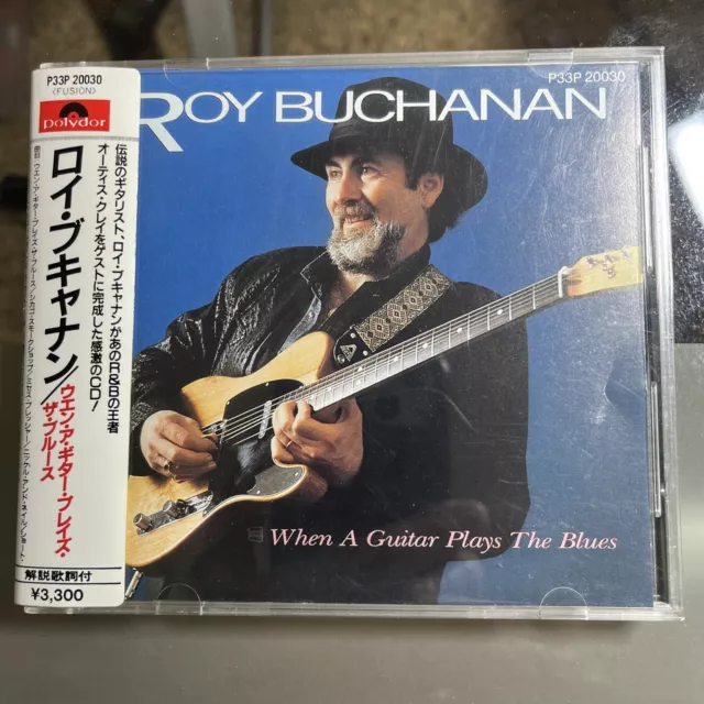 Really Buchanan When A Guitar Plays The Blues Japan CD