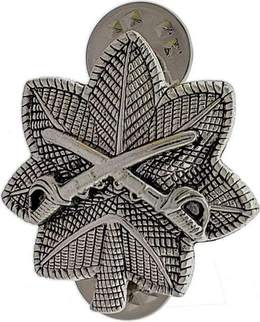 US ARMY CAVALRY Lt Colonel Rank Officer Insignia Military Cav Hat Pin ...