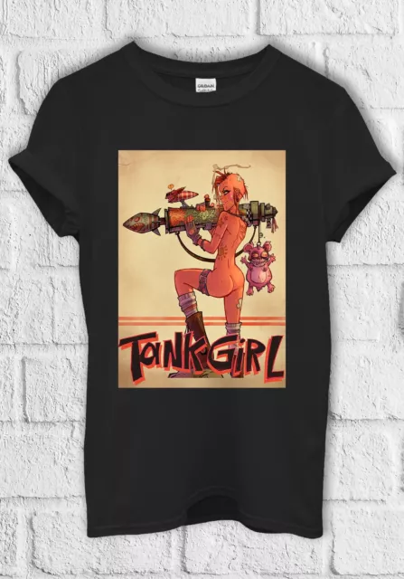 Tank Girl Bazooka Sexy Punk T shirt Men Women Hoodie Sweatshirt Unisex  1922