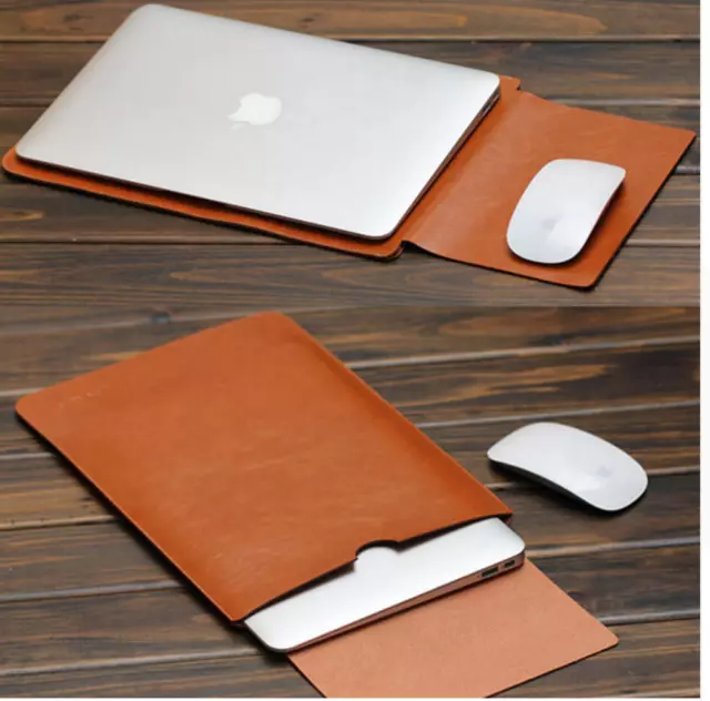 Case Sleeve Notebook Ultrabook PU For Apple MacBook Air Pro 11 12 13 15 M1 M2