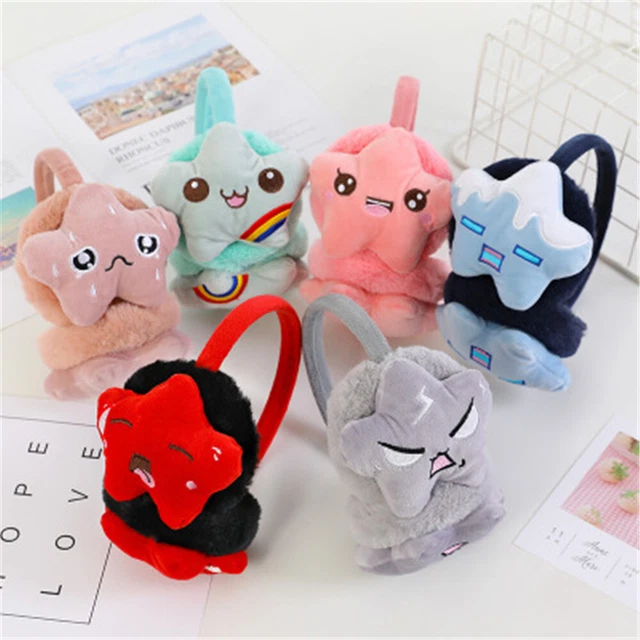 Muffs cálidos de peluche invierno para oídos tapa para orejas niños