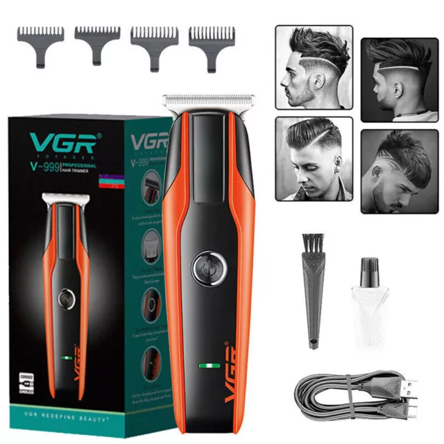 Men Professional Hair Clippers Shaver Cordless Beard Electric Trimmers Machine/