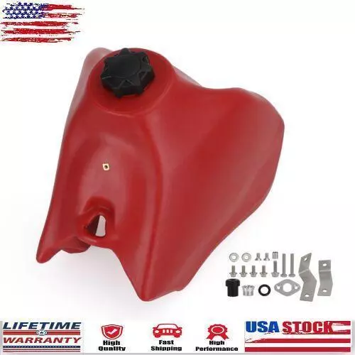 Oversized 4.0 Gal Gas Tank Fuel Cap Red For Honda XR650L 1993-2009, 2012-2020 Oversized 4.0 Gal Gas Tank Fuel Cap Red For Honda XR650L 1993-2009, 2012-2020
