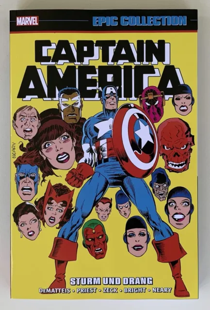 Captain America Epic Collection Sturm & Drang Volume 11 New TPB Marvel TP Zeck
