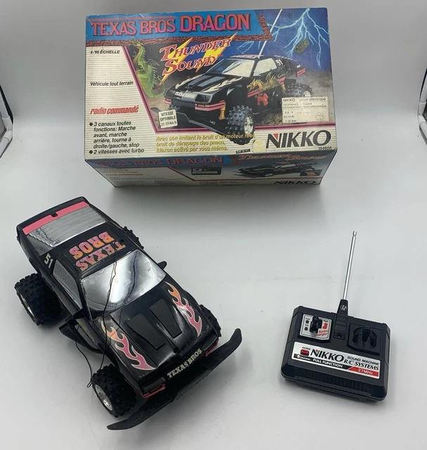 BNIB 1980s NIKKO R/C radio control 1:25 Thunder Road Convoy truck with sound