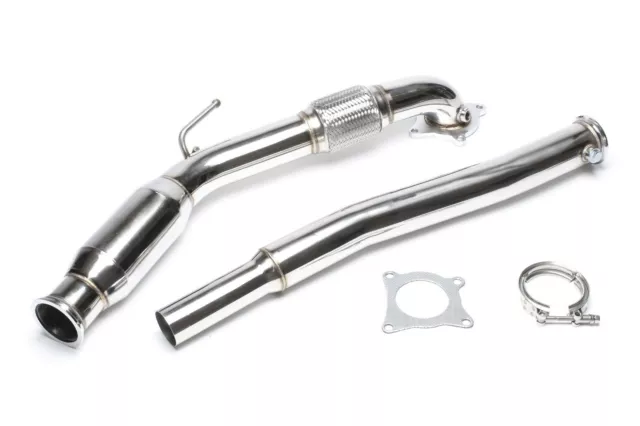 TA Technix Edelstahl-Downpipe + kat. für Audi A3 Seat Altea/Skoda/VW Eos/Golf VI