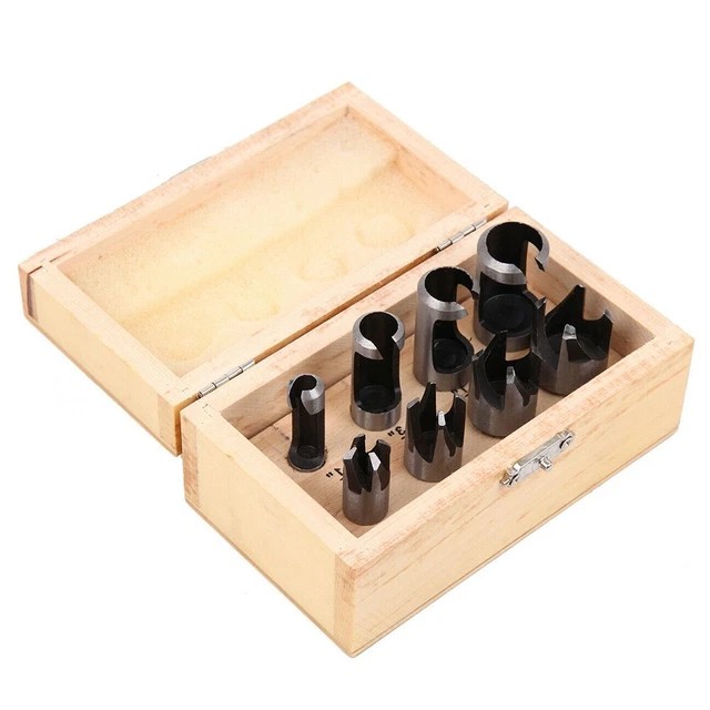 Lot De 20 Bouchons/boutons En Bois De Chêne Dur 35mm - Pour Meubles, Vis, Trous - Neuf