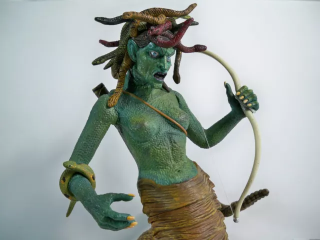 Lot #155 - CLASH OF THE TITANS (1981) - Ray Harryhausen-autographed  Life-size Medusa Statue