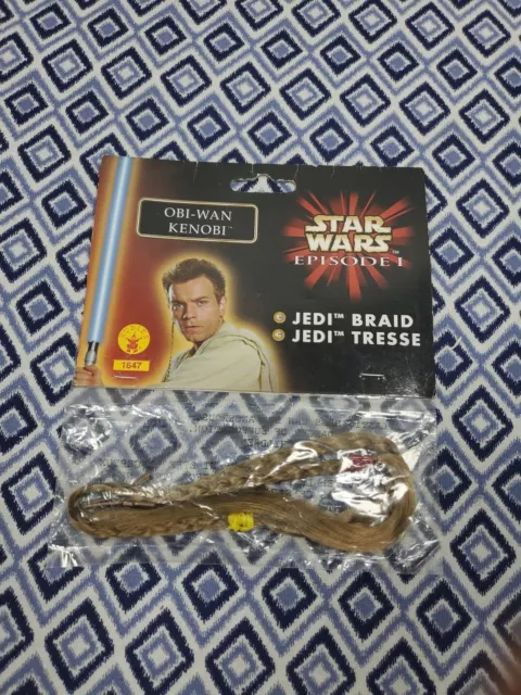 Star Wars   Episode I EP1 Obi Wan Kenobi Jedi Braid 1999 Rubies