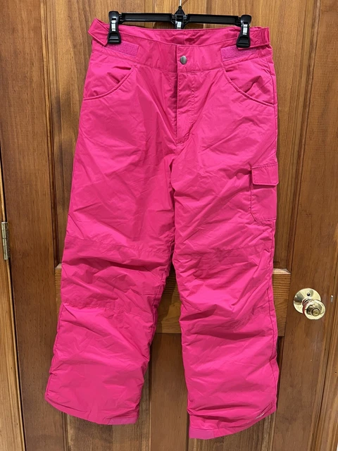 Columbia Kids Large Bugaboo Pants Omni-Heat OUTGROWN Pink Ski Snowboard