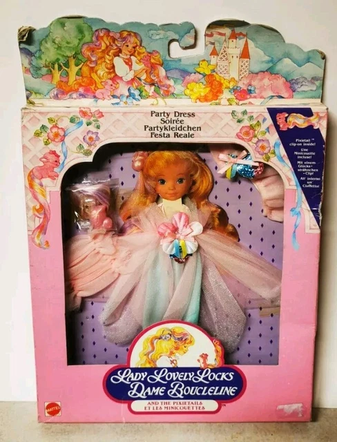 DAME BOUCLELINE LADY Lovely Locks Soieline silky mane 1982 DAME BOUCLELINE LADY Lovely Locks Soieline silky mane 1982