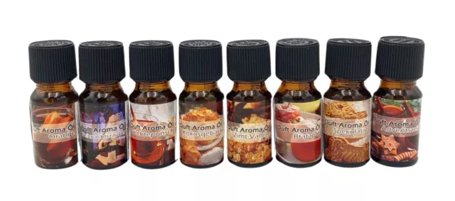 Duftöl 10ml Weihnachtsdüfte Aromaöl Raumduftöl Diffuser Raumduft Ätherische Öle