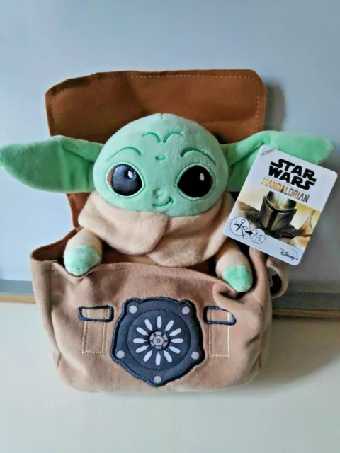 Star Wars - Figurine Bébé Yoda 30 cm et Sac