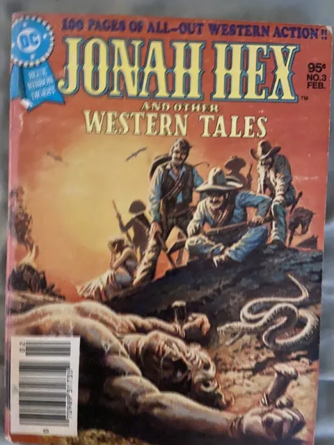 JONAH HEX and other WESTERN TALES - #3 (Jan-Feb 1980) Blue Ribbon Digest dc