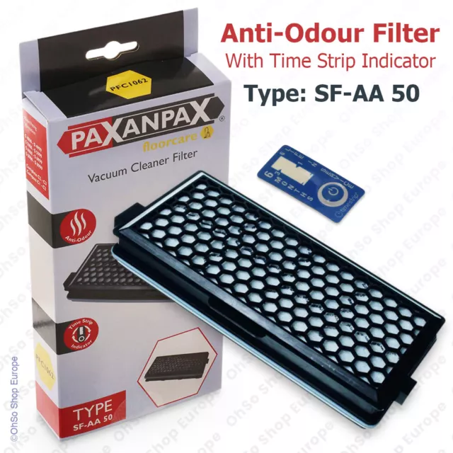 Aspiradora Antiolor Filtro de Carbón SF-AA50 para Miele S4000-S4999