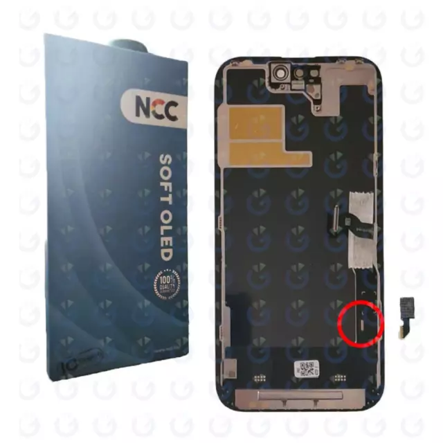 Display Lcd Apple Iphone 14 Pro Schermo Ncc Schermo Soft Oled Ic Intercambiabile