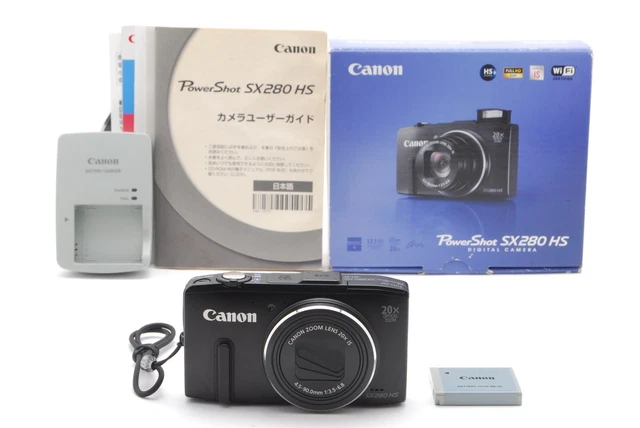 【美品-箱付属品有】Canon PowerShot SX280 HS Canon PowerShot SX280 HS 本体 付属品、箱あり