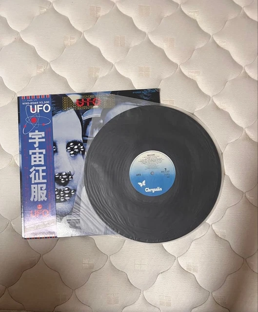 UFO -OBSESSION -CHRYSALIS WWS81069 Japan OBI ,INSERT VINYL LP WWS