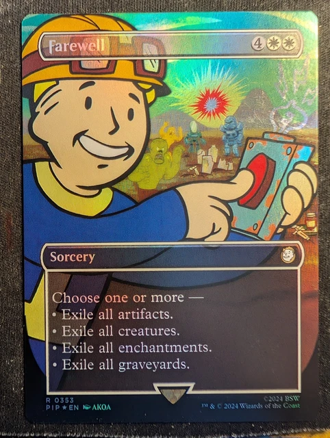 MTG fallout サージFoil ボーダーレス　告別　英語版 ミントモール / MINT GAMES MTG(東日本橋) / 【PIP】【ENG】【Foil