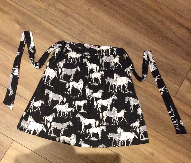 CATH KIDSTON MONO Wild Horses Jersey Dress Size 14 Bnwt Free Post