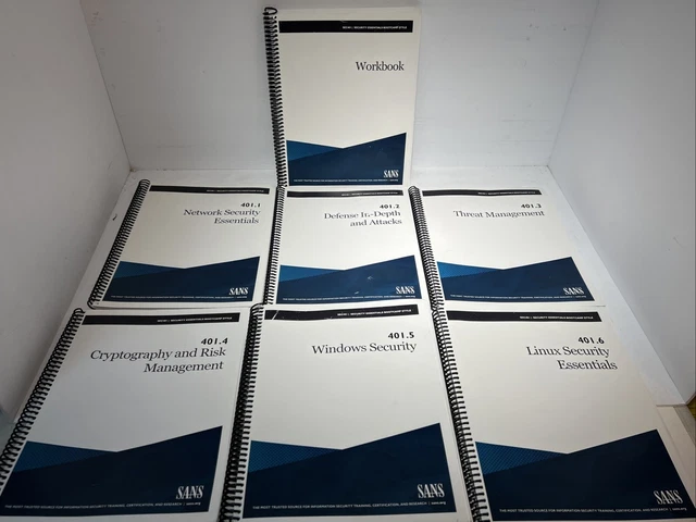 SANS SEC401 GIAC GSEC Security Essential 2018 Bootcamp Style 