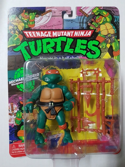 Michaelangelo Playmates Teenage Mutant Ninja Turtles TMNT Classic Action Figure