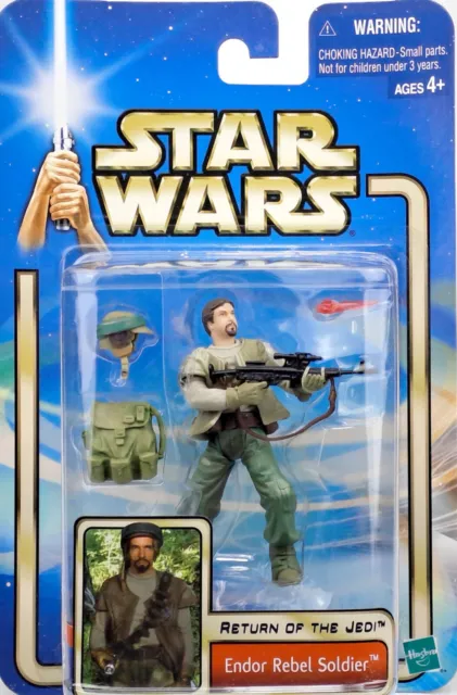 Endor Rebel Soldier "Return Of The Jedi" Star Wars Saga Collection 2003 Hasbro