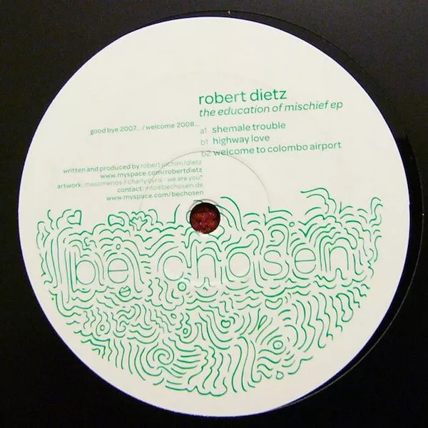 Robert Dietz - The Education Of Mischief EP (12", EP) (Very Good Plus (VG+)) - 2