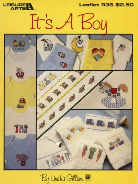 Leisure Arts Leaflet 00936 - It's A Boy by Linda Gillum