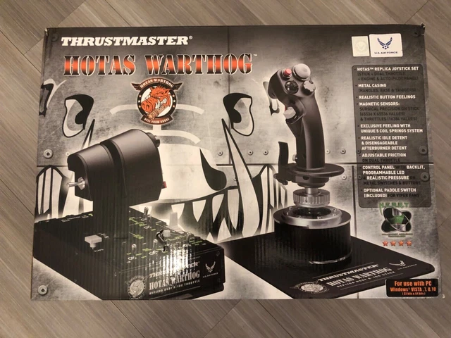 Thrustmaster Hotas Warthog Joystick Pc ZU VERKAUFEN! - PicClick DE